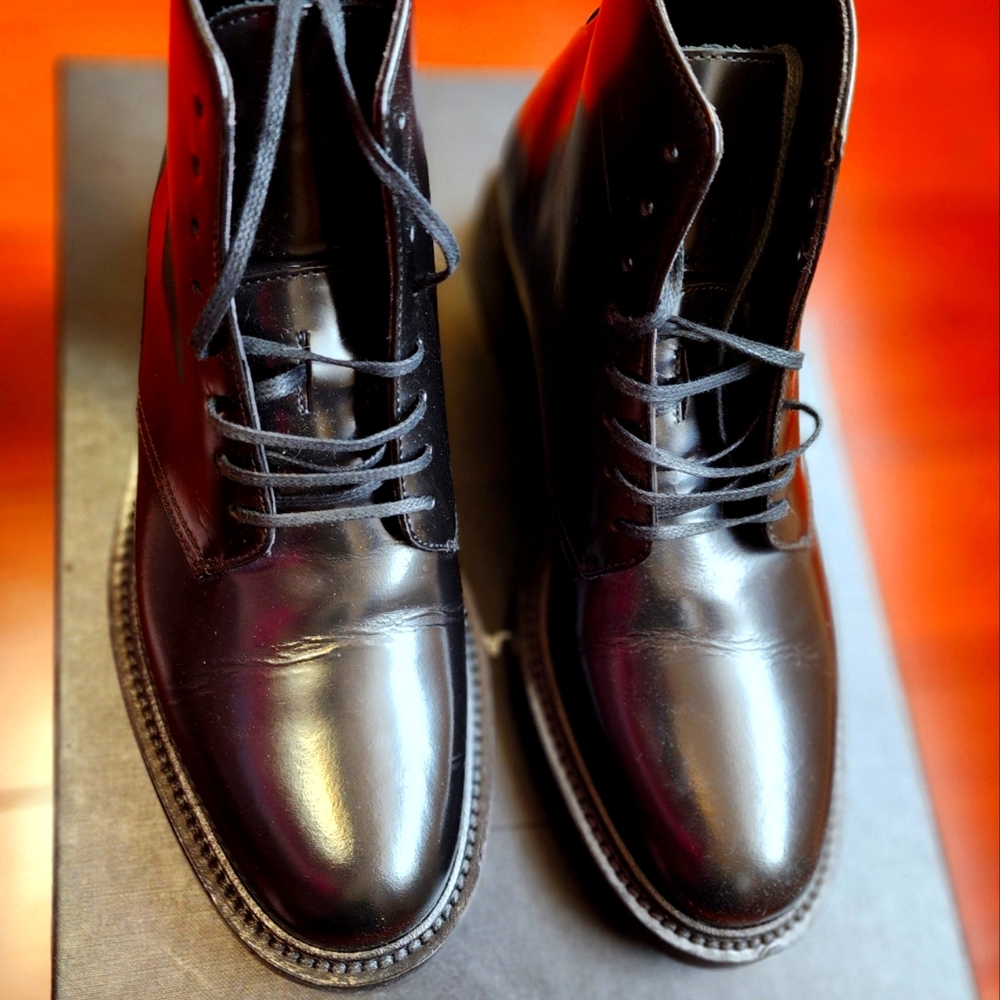 Saint Laurent Army Lace up Bootie
